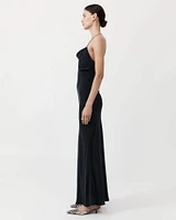 Asymmetrical Drape Dress