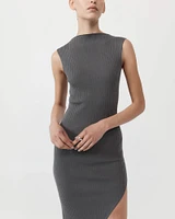 Cut Away Knit Dress