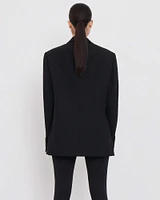 Oversized Single-Breasted Blazer