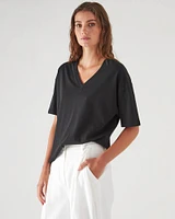 Oversized V-Neck T-Shirt