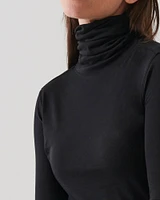 Fitted Funnel Neck Sweater