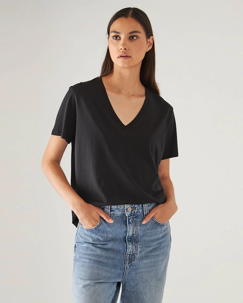 Classic V-Neck Boyfriend T-Shirt