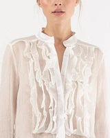 Patti Ruffle Shirt