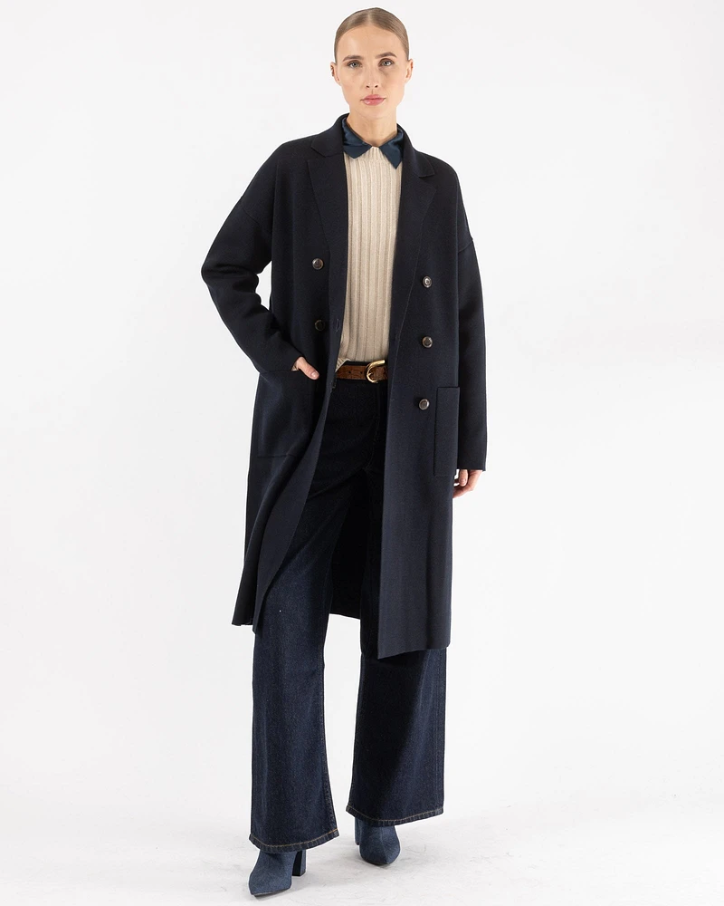 Knit Overcoat