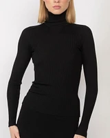 Knit Turtleneck Sweater