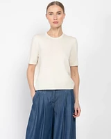 Audrey Short Sleeve Crew Top