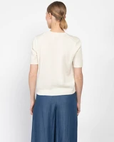 Audrey Short Sleeve Crew Top