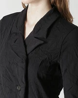 Asymmetrical 4 Button Jacket