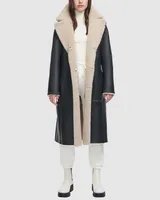 Zira Reversible Wool Coat
