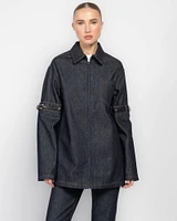 Hybrid Denim Overshirt