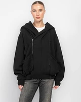 Lilian Oversized Sweat Parka