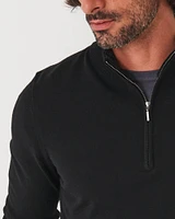 Merino Quarter Zip Sweater