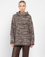 Twist Turtleneck Sweater