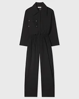 Wide Collar Jumpsuit