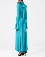 Bell Sleeve Maxi Dress