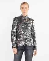 Milana Sequin Top