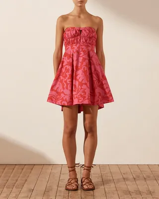 Antonia Strapless Mini Dress