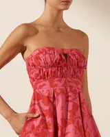 Antonia Strapless Mini Dress