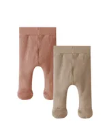 Ribbed Jersey Pants Set