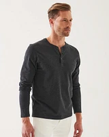 Long Sleeve Henley Shirt