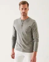 Long Sleeve Henley Shirt