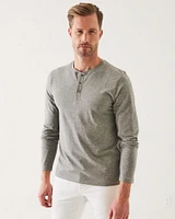 Long Sleeve Henley Shirt