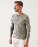 Long Sleeve Henley Shirt