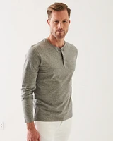 Long Sleeve Henley Shirt