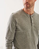 Long Sleeve Henley Shirt