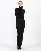 Long Sleeve Turtleneck Dress