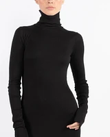 Long Sleeve Turtleneck Dress