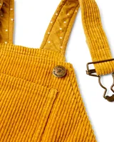 Ochre Corduroy Overalls