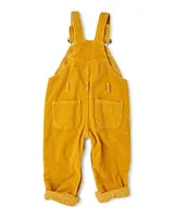 Ochre Corduroy Overalls