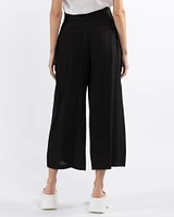 Wide Leg Belted Pants