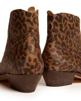 Young Leopard Leather Boots