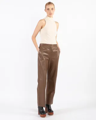Diano Leather Pants