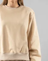 Shoulder Pad Sweatshirt