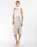 Sequined Paltrow Skirt