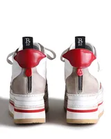 Kurt High Top Leather Platform Sneakers