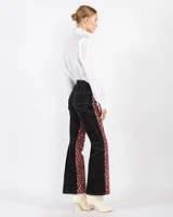 Tweed Denim Pants