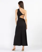 Outline One Shoulder Fran Dress