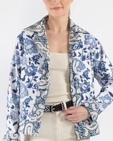 Seba Blue Paisley Jacket