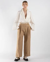 Pleated Trousers