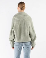 Collar V-Neck Sweater