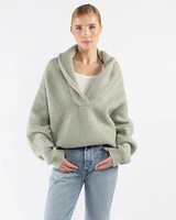 Collar V-Neck Sweater