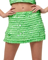 Candy Sequin Mini Skirt