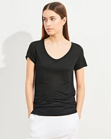 Modal Classic V-Neck T-Shirt