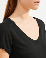 Modal Classic V-Neck T-Shirt