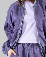 Parachute Satin Bomber