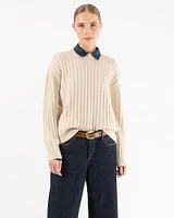 Ribbed Boy Sweater